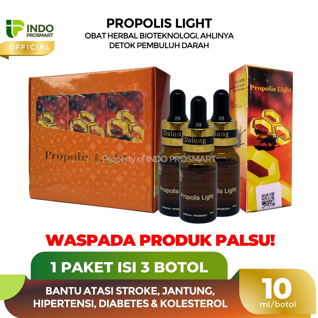Propolis Light 100% Asli Original