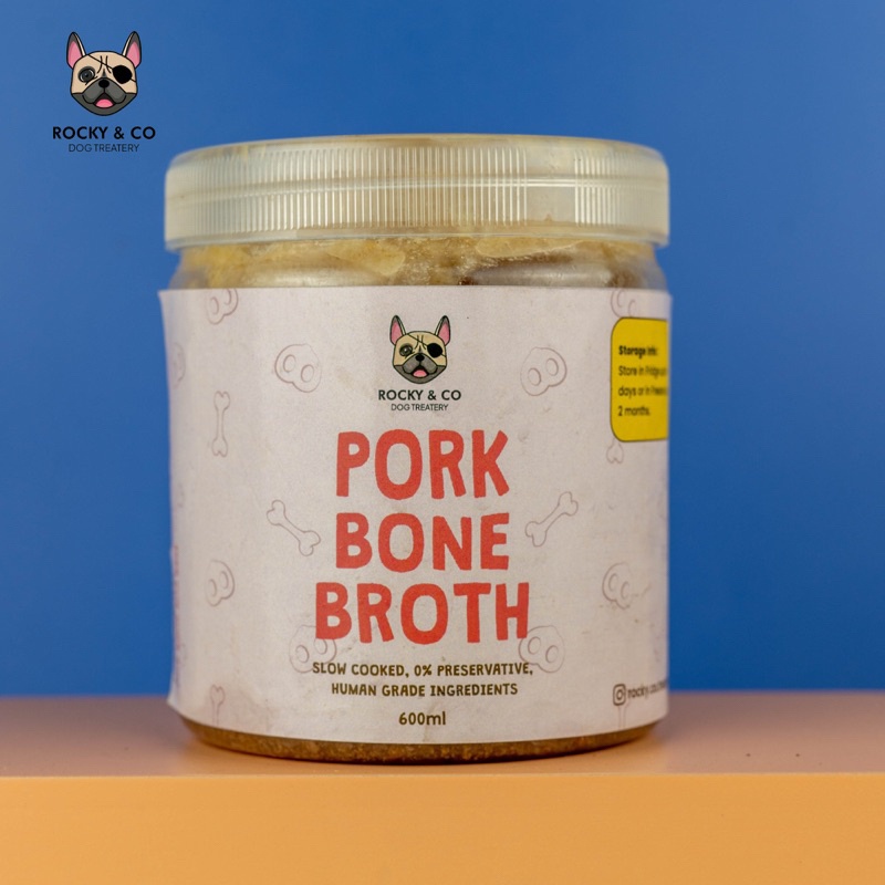 COD Rocky and Co | Pork Bone broth Kaldu babi dog supplement
