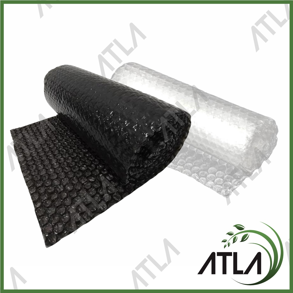 

Bubble Wrap 125cm x 50m Hitam Bening Plastik Gelembung Packing 1 Roll
