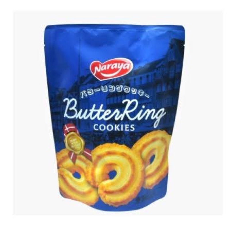 

NARAYA COOKIES BUTTER RING POUCH 150GR #INTER#