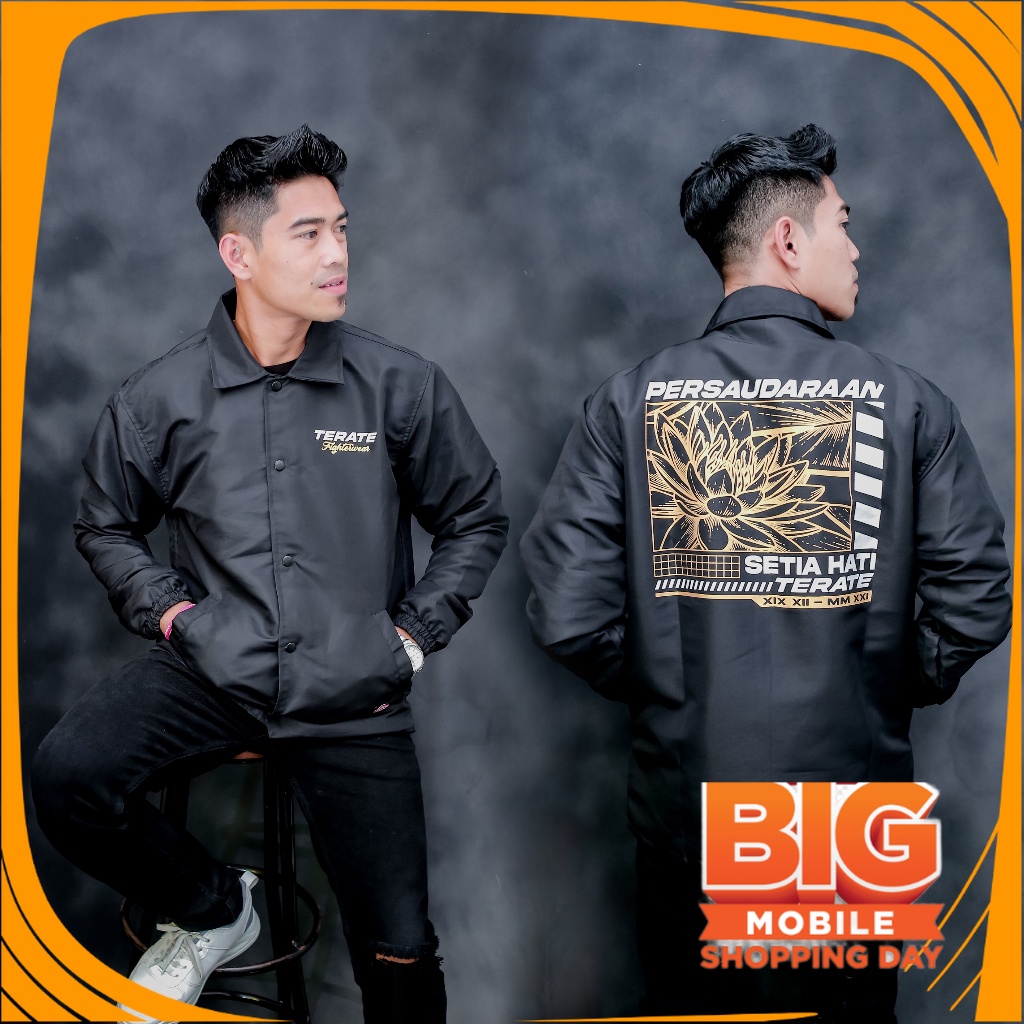 JAKET MURAH COACH TREND/ COACH JAKET PSHT JAKET PSHT TERATE FIGHTERWEAR TFJ 92