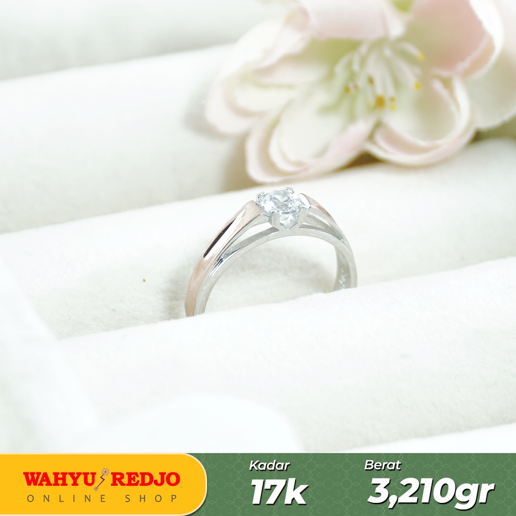 CINCIN EMAS PUTIH KADAR 17K WAHYU REDJO