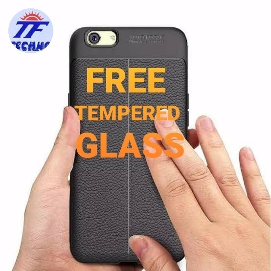 Soft Case OPPO A15 Autofocus Casing Silikon Free Tempered Glass