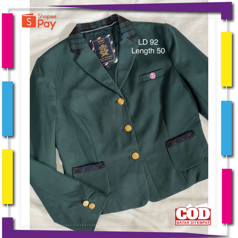 PREMIUM KOREAN STYLE / blazer korean school, jas sekolah korea, blazer sekolah korea