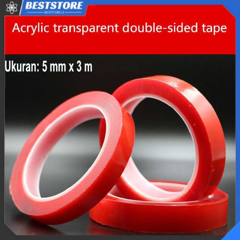 

Perekat Double Tape Acrylic Adhesive Transparent Sticker Isolasi Akrilik - J4702 Kualitas Terbaik