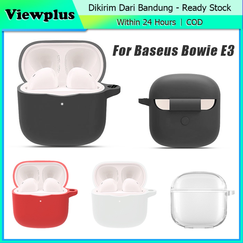 For Baseus Bowie E3 Case Silikon Anti Air Case Pelindung earphone Slip Shockproof Cover Baseus Bowie