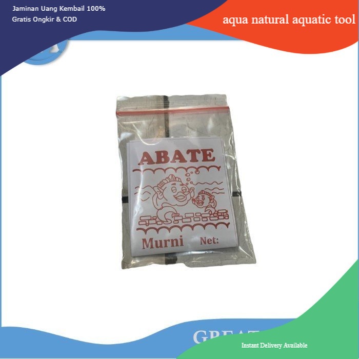 aquarium obat ikan hias koi koki ABATE 10 gr saset