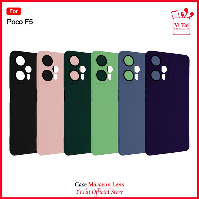 YI TAI - YC35 Case Macaron Lens Xiaomi Poco F5 Pocophone F5