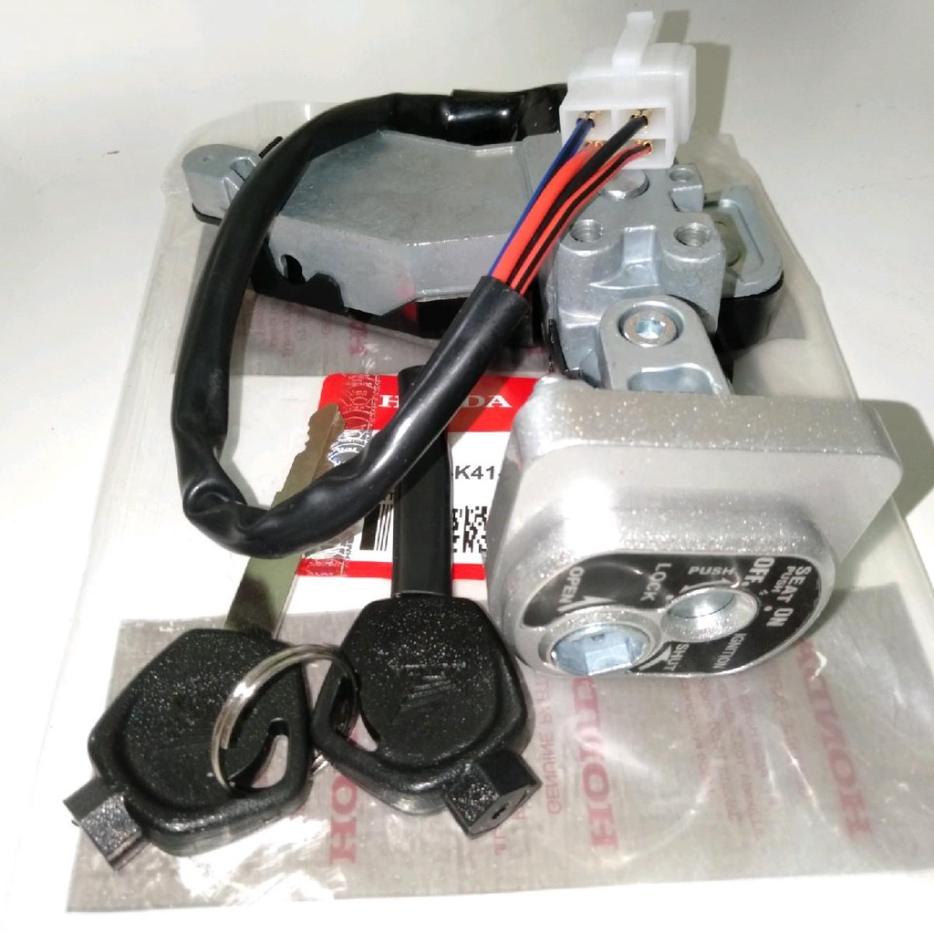 Kunci kontak Set Honda Supra x 125 Fi New, Supra X 125 Helm In K41