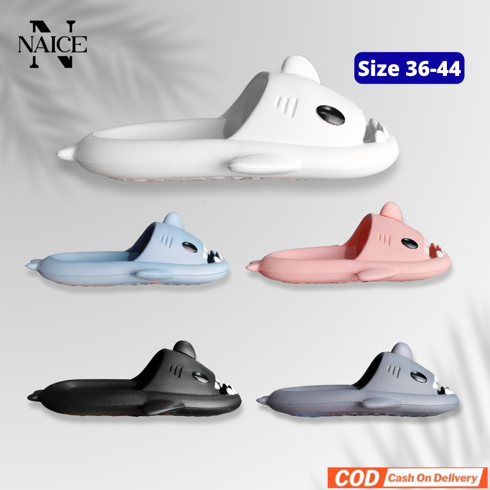 Sandal Hiu Dewasa pria Wanita / Sandal Shark Model Hiu EVA / Sandal ikan hiu couple / Sandal slop un