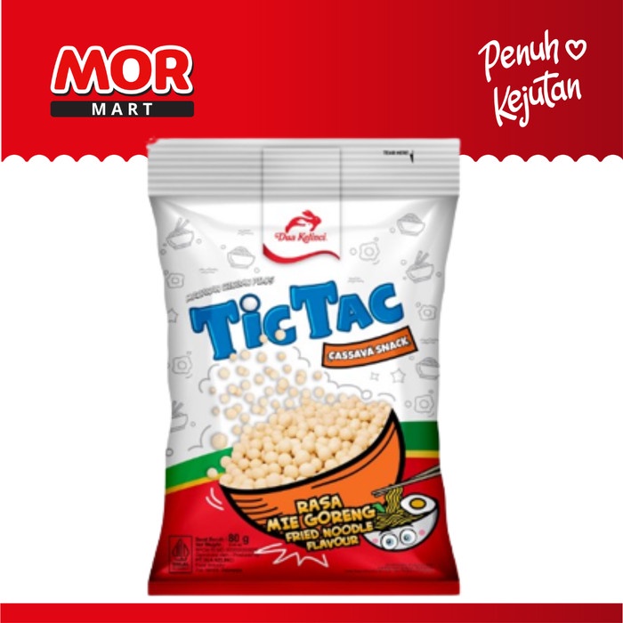 

DUA KELINCI Tic Tac Pilus Rasa Mi Goreng 80gr