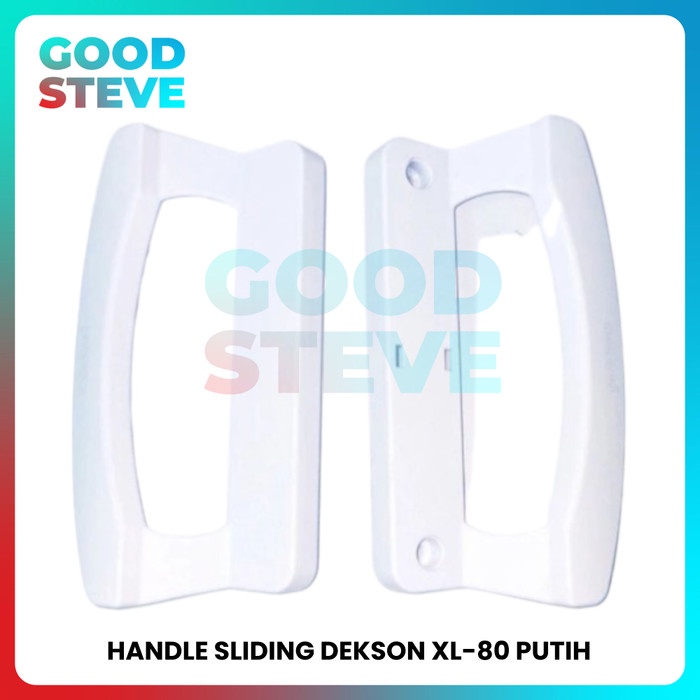 Handle Pintu Sliding Aluminium Dekkson XL 80 Tarikan Pintu Geser Putih