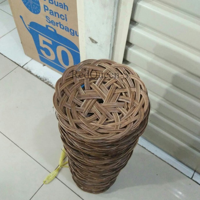 Piring lidi kecil 20cm/Piring lidi size S