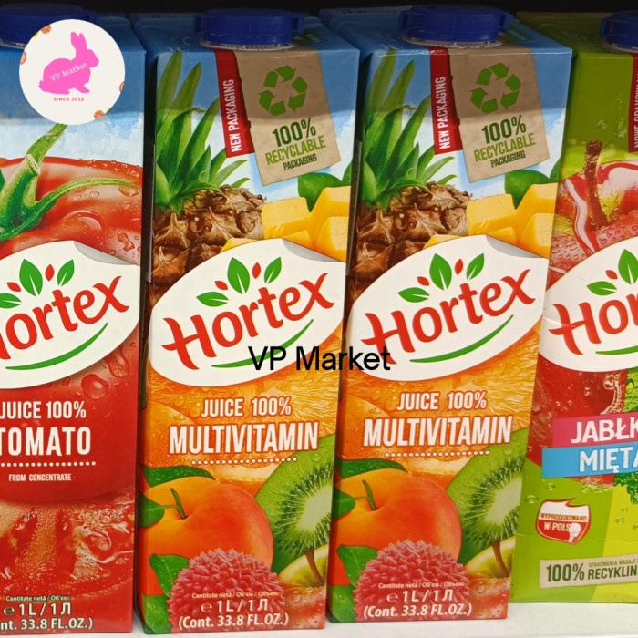 

Hortex Multivitamin Juice 100% 1Liter | Mixed Fruit Jus