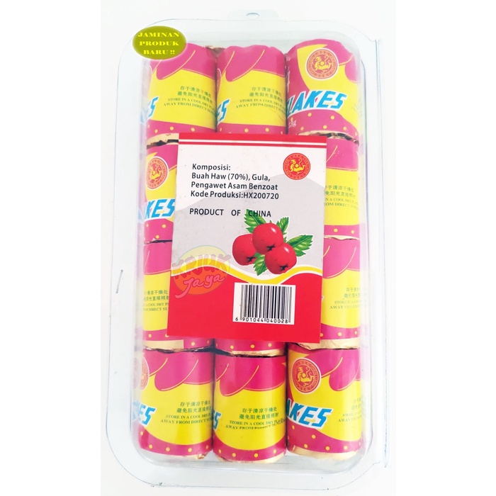 

[KUALITAS TERJAMIN] - MANISAN BUAH HAWFLAKES / SANCA Murah