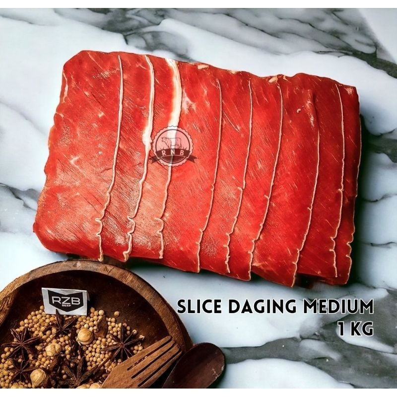 

COD SLICE DAGING MEDIUM / BEEF SLICE MEDIUM 500 Gr