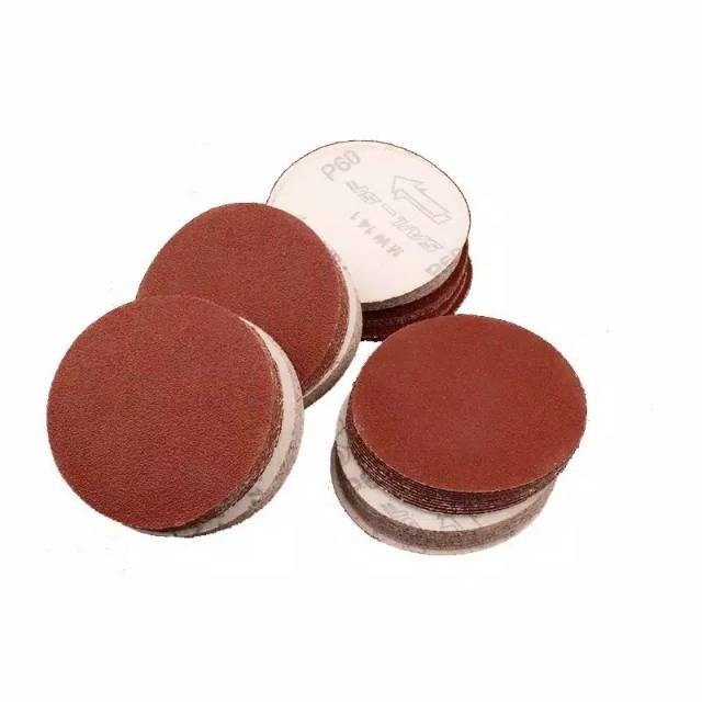 1pcs - Amplas Bulat Velcro 4" Grit 60 80 100 120 150 180 240 400 Amplas Tempel Gerinda Velcro OLS Am