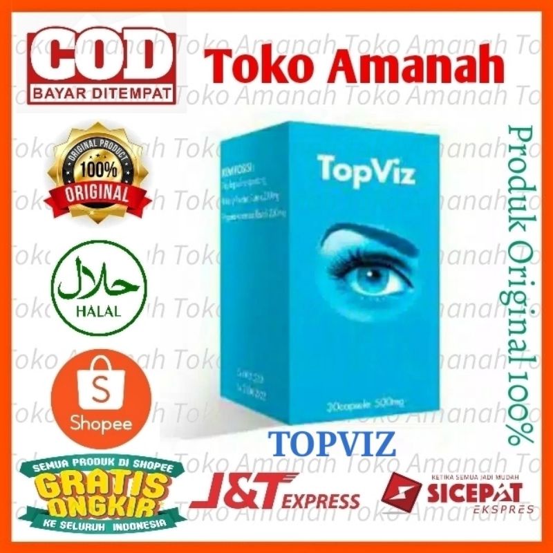 Topviz Asli obat mata Herbal berkualitas(Gratis Ongkir)