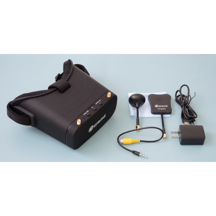 Terlaris ✨-Eachine EV800DM 5.8G Diversity FPV Goggles DVR not VR D2 Pro EV800D - EV800DM