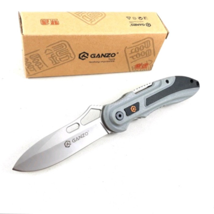 TOKOKAMI Kit pisau DAPUR/DAGING DAPUR/DAGING Lipat Ganzo Original - gray TERLARIS