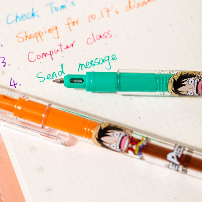 

Deli Color Gel Pen / Pulpen Gel Warna 0.5mm 10C One Piece CG121-10C
