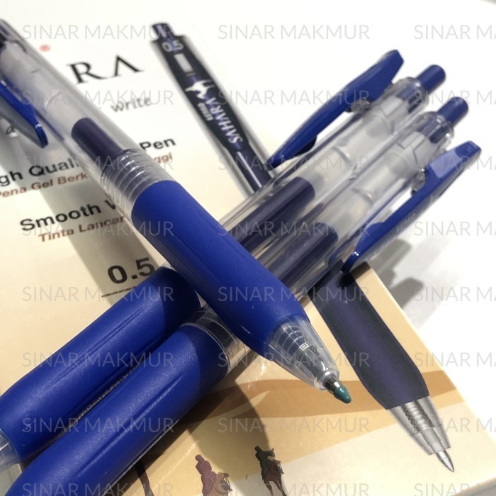 

Gel Pen/Pulpen Gel 0.5mm Sahara Kenko LSN - Biru