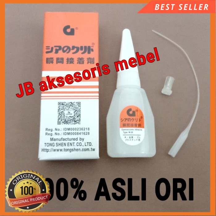 

LEM G ASLI (100%) / LEM KOREA / LEM TETES CAIR / GLUE INSTANT