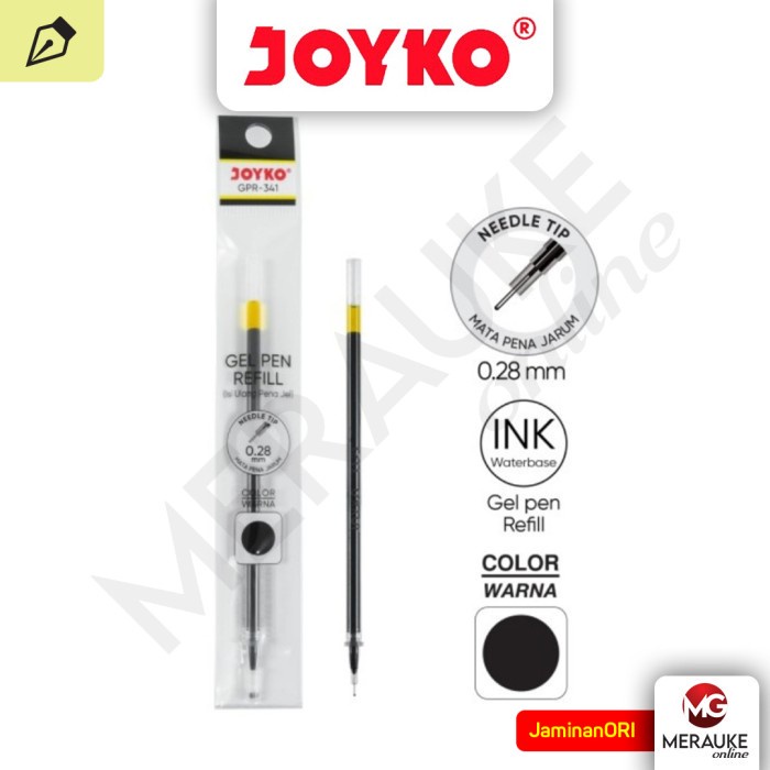 

Gel Pen Refill / Isi Pulpen JOYKO GPR-341 0.28mm