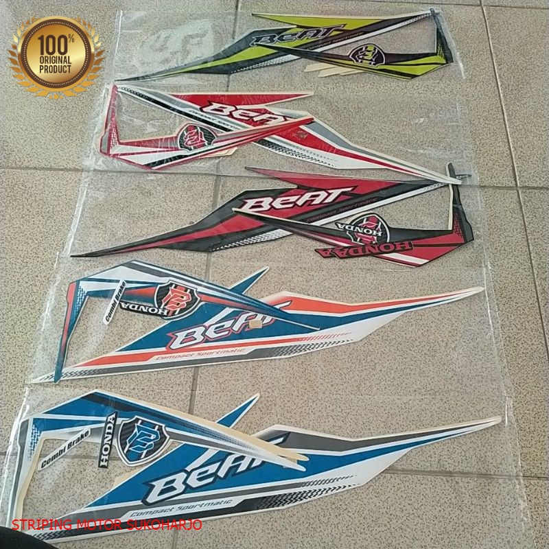 (ORI) Striping Beat Fi Tahun 2019 kualitas original