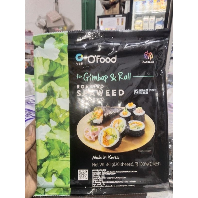 

Gimbap nori isi 20 lembar