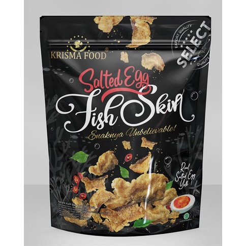 

Krisma Salted Egg Fish Skin 100 gr