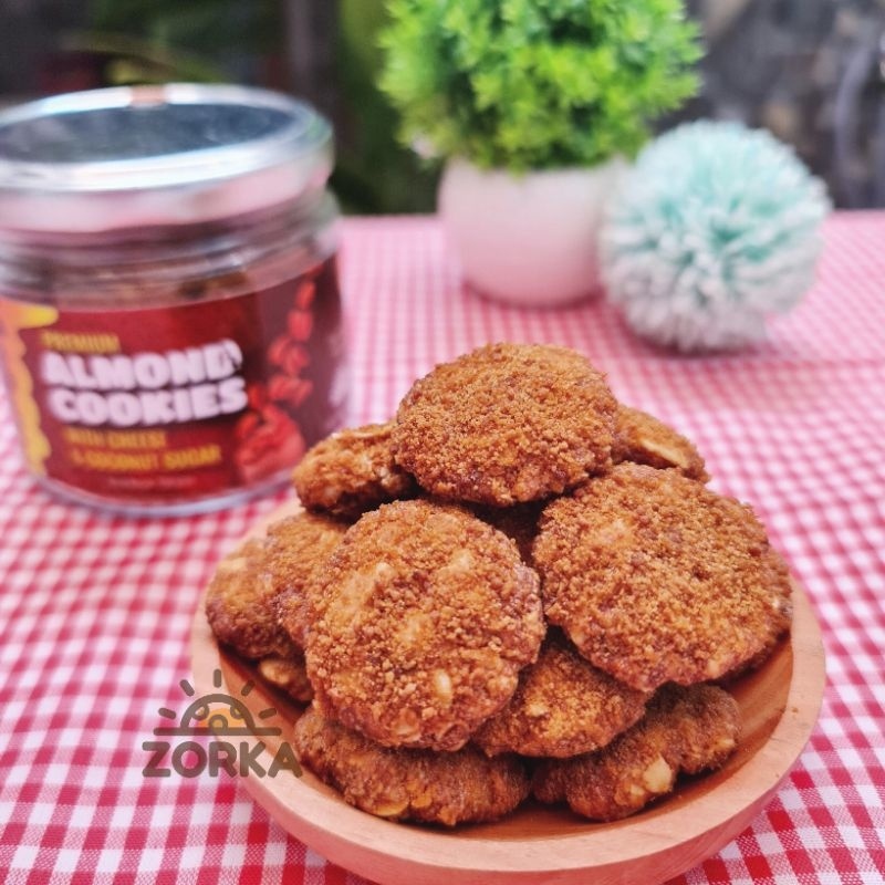 

Almond cheese cookies with coconut sugar 130 gram