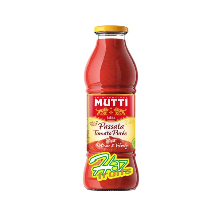 

Mutti Passata Tomato Pure | Pasta Tomat 700gr