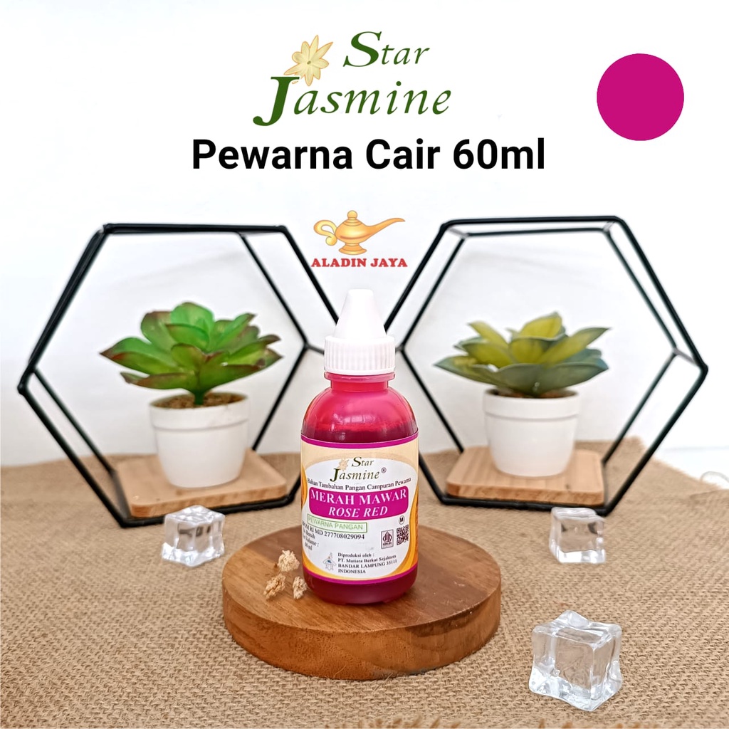 

Star Jasmine Pewarna Merah Mawar (Red Rose) 60 ml
