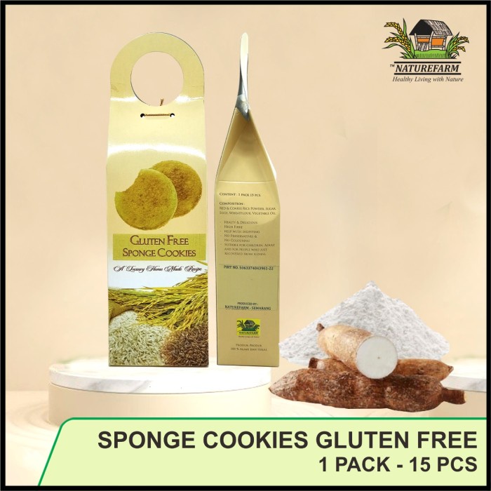 

BISKUIT SPON GLUTEN FREE NATURE FARM (NATUREFARM)