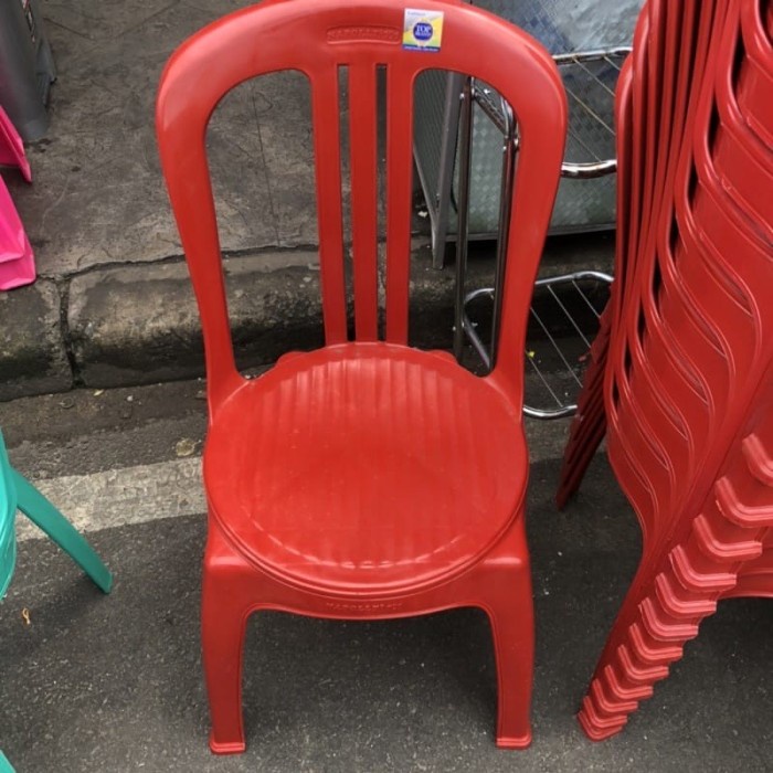 Kursi Plastik Senderan Napoly Big 101 / Bangku Plastik Napolly Big 101