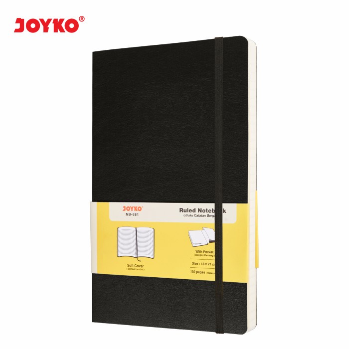 

Joyko Notebook Diary A5 SOFT COVER / Buku Jurnal Joyko A5 Warna NB-681