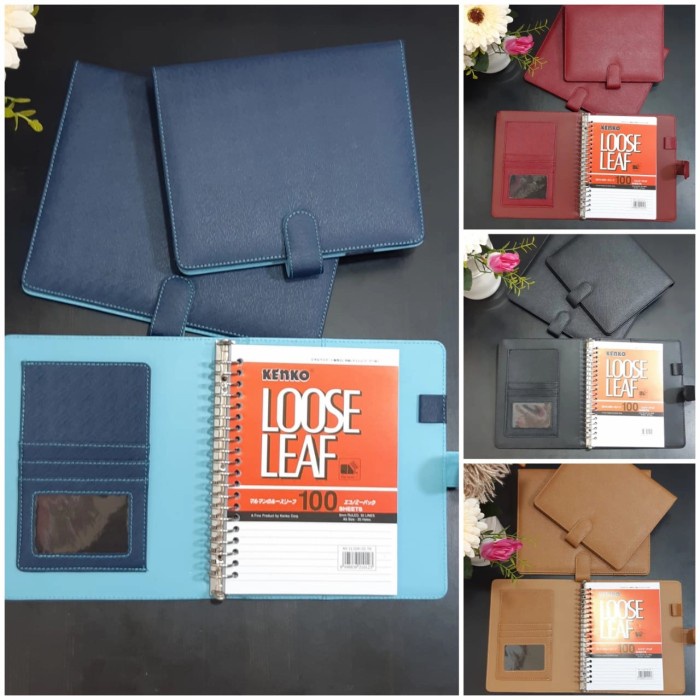 

ZIRA" Binder Polos kulit sintetis / Binder Polos A5, B5 - BPS 03, A5 18 x 23 cm