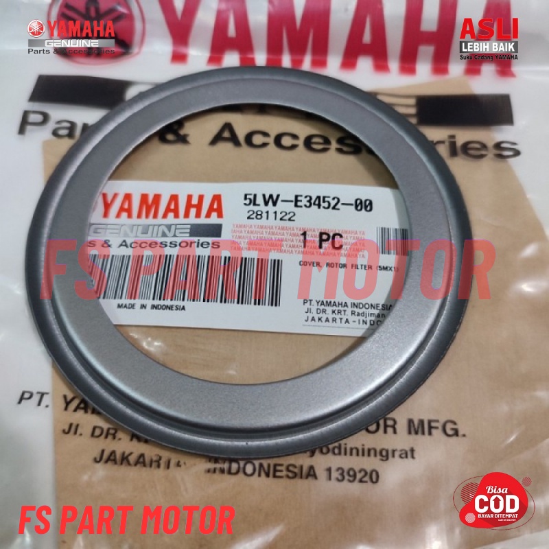 Cover rotor filter plat krek kruk as nouvo z nouvo sporty mio sporty mio smile mio soul 5lw-e3452-00
