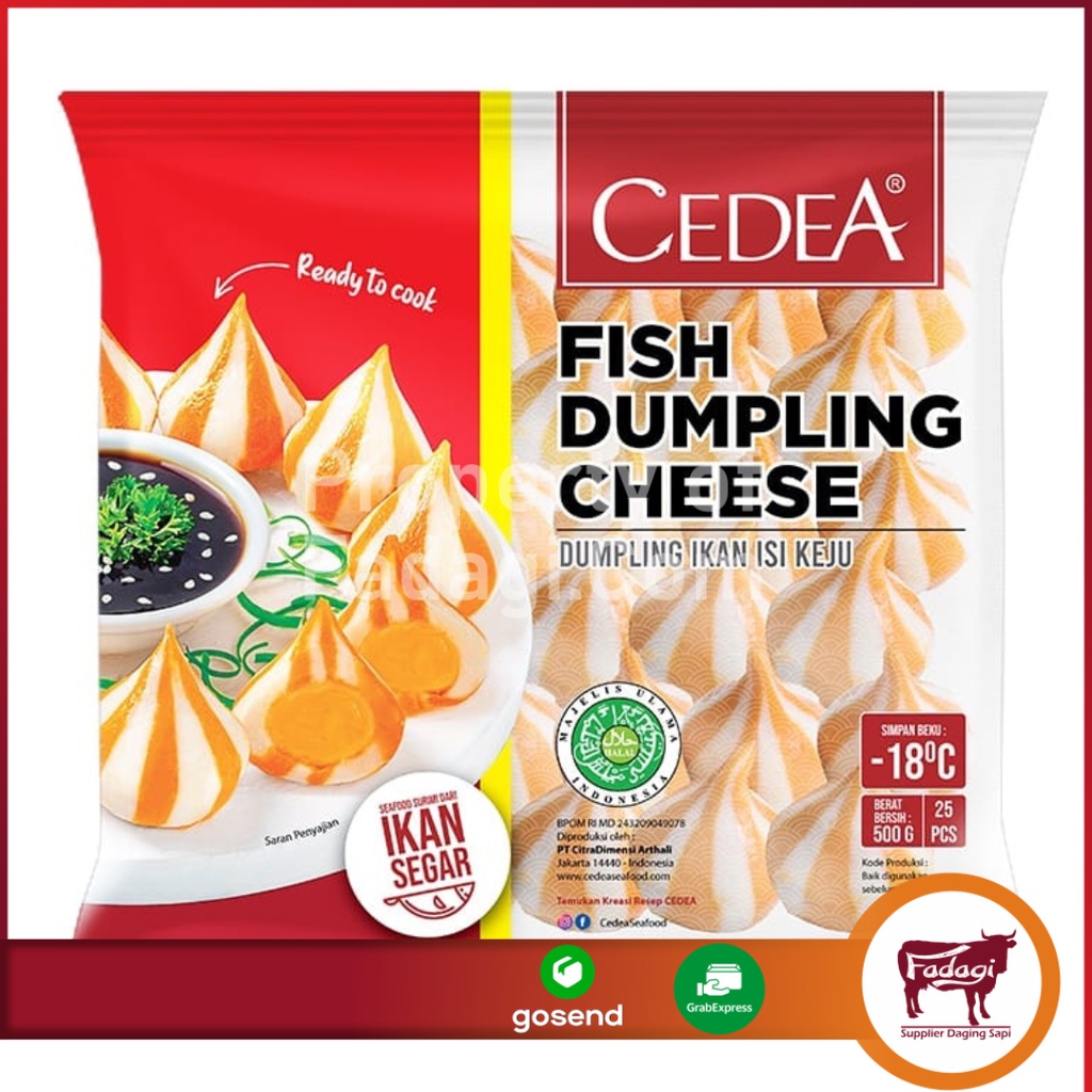 

CEDEA FISH DUMPLING CHESEE 500gr