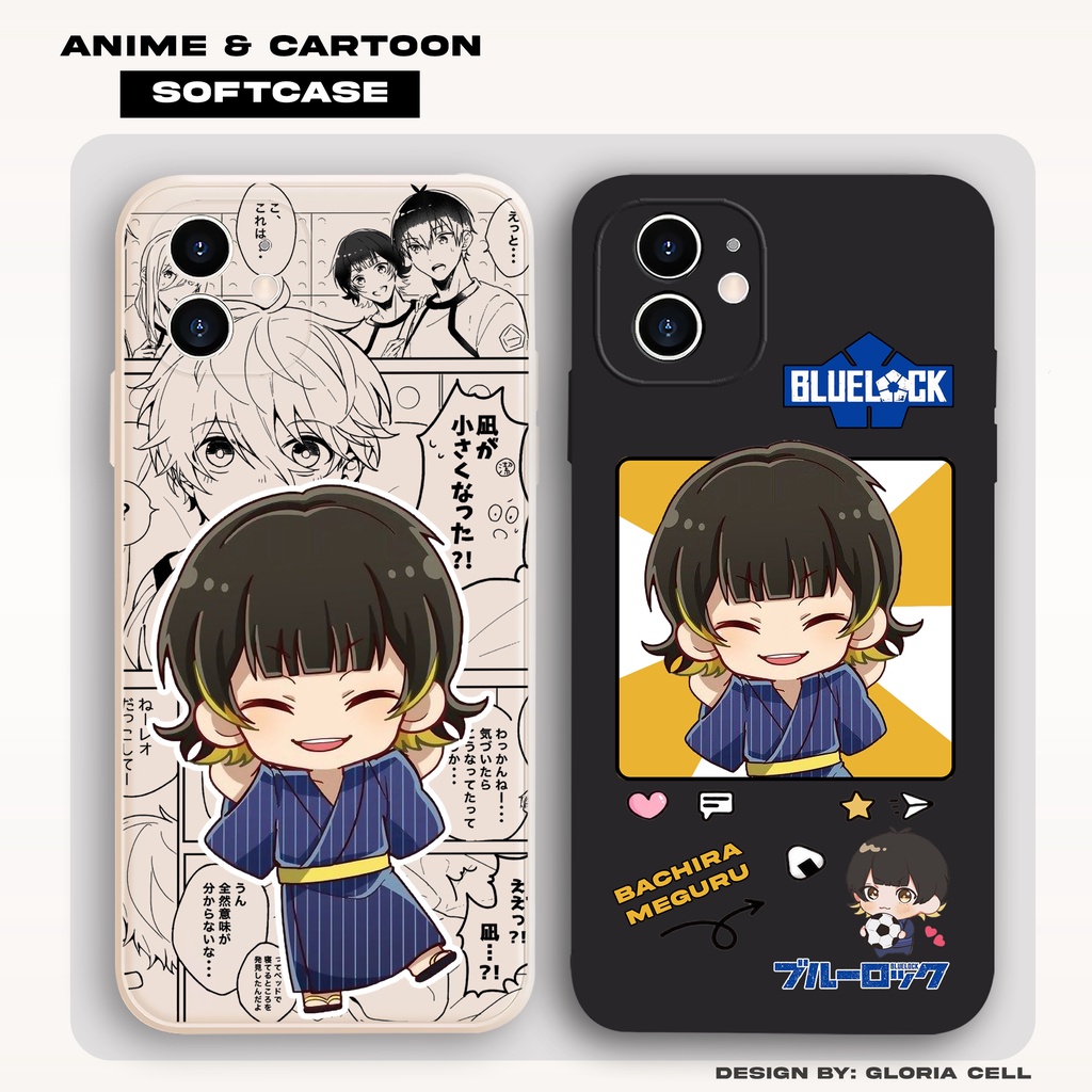 Case Vivo Y15S Y16 Y17S Y12 Y20 Y22 Y36 Y27 Y01 Y30 Y50 Y53 Y1S Y91 V15 V20 S1 Blue Lock Bachira Ser