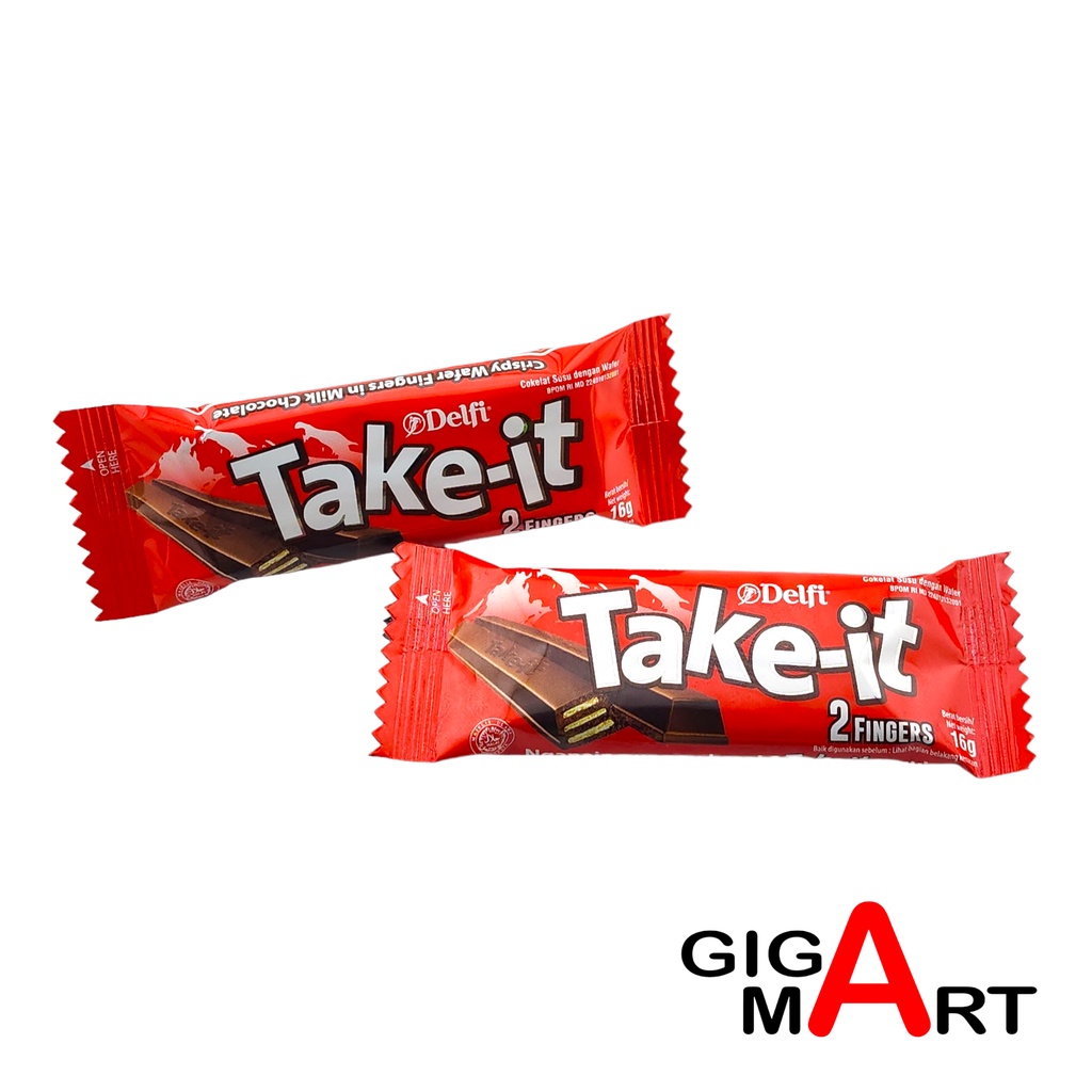 

Delfi Take It 2F Milk Chocolate Wafer