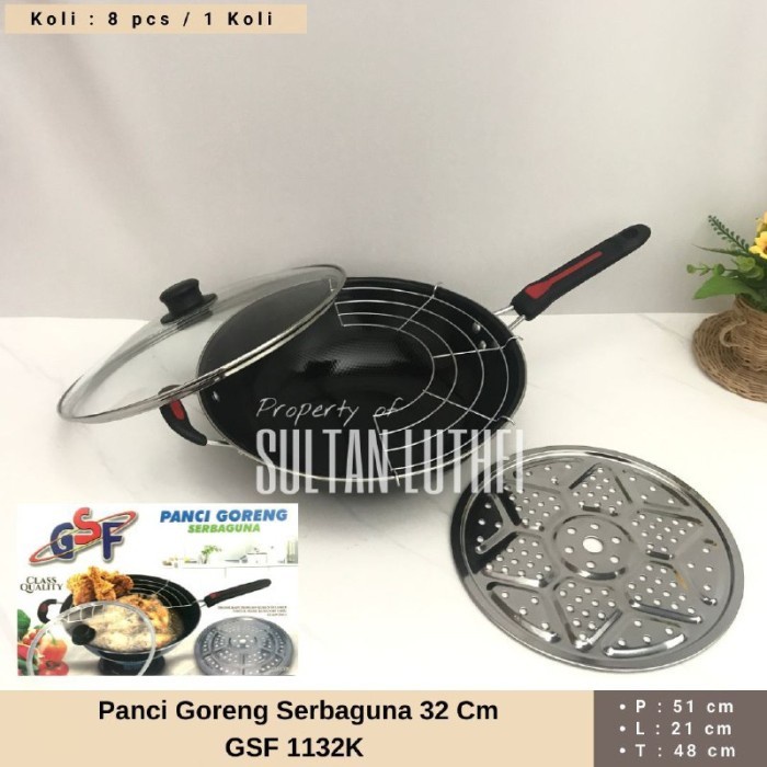 Panci Goreng Serbaguna 32 Cm GSF 1132K