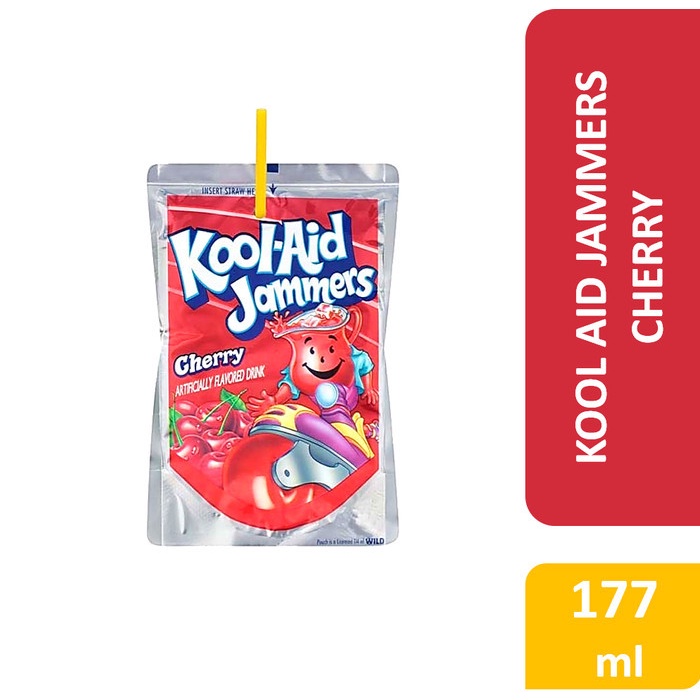 

Kool Aid Jammers - Minuman Kool Aid - Cherry-177ml