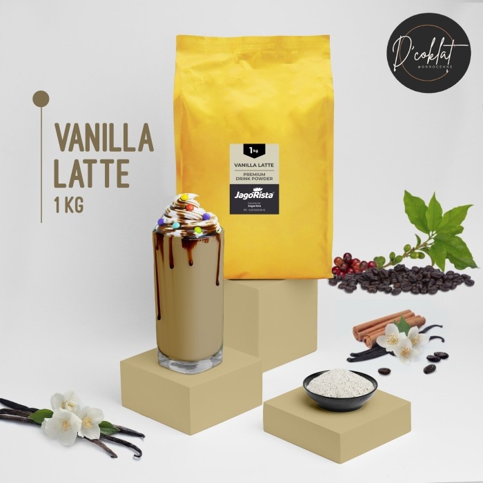 

1 Kg - Vanilla Latte - Premium Bubble Drink Powder