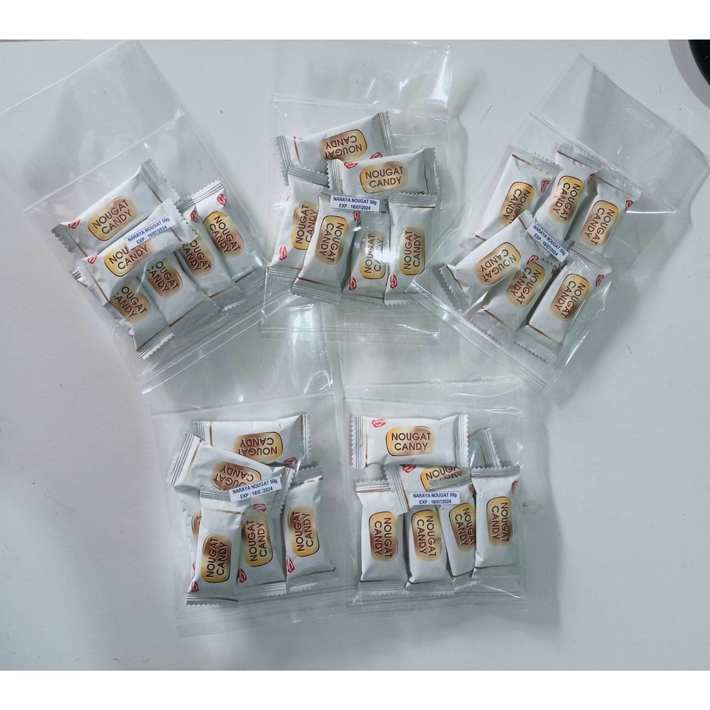 

Naraya permen nougat candy 50 gr/permen kacang 50 gram