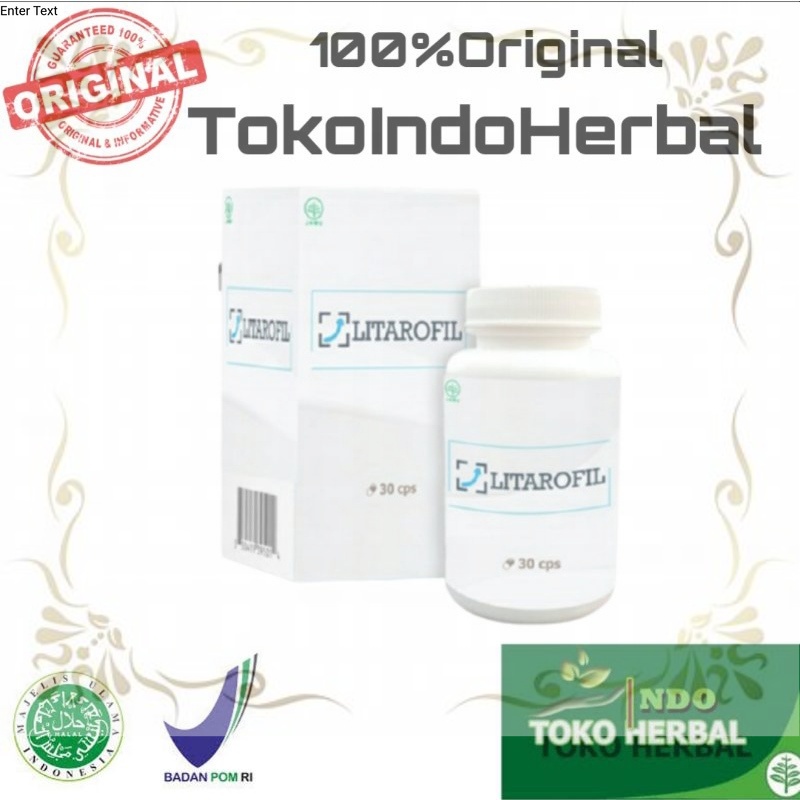 LITAROFIL 100% ORIGINAL AMPUH SUPLEMEN PRIA
