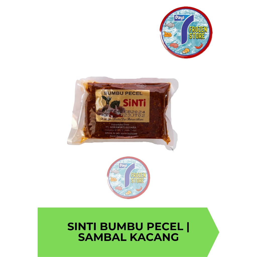 

Sinti Bumbu Pecel | Sambal Kacang