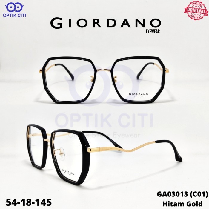 Frame Kacamata  Wanita kotak GIORDANO GA 03013 Original