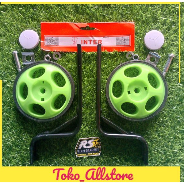 roda samping inter ukuran 12-16-18- 20 inch roda bantu sepeda anak roda samping untuk 4 ukuran ban s